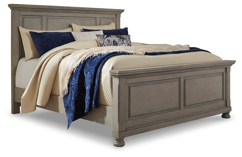 Lettner King Panel Bed with Mirrored Dresser and 2 Nightstands Factory Furniture Mattress & More - Online or In-Store at our Phillipsburg Location Serving Dayton, Eaton, and Greenville. Shop Now.