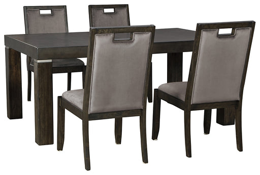 Hyndell Dining Table and 4 Chairs Factory Furniture Mattress & More - Online or In-Store at our Phillipsburg Location Serving Dayton, Eaton, and Greenville. Shop Now.