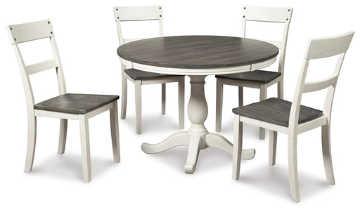 Nelling Dining Table and 4 Chairs Factory Furniture Mattress & More - Online or In-Store at our Phillipsburg Location Serving Dayton, Eaton, and Greenville. Shop Now.