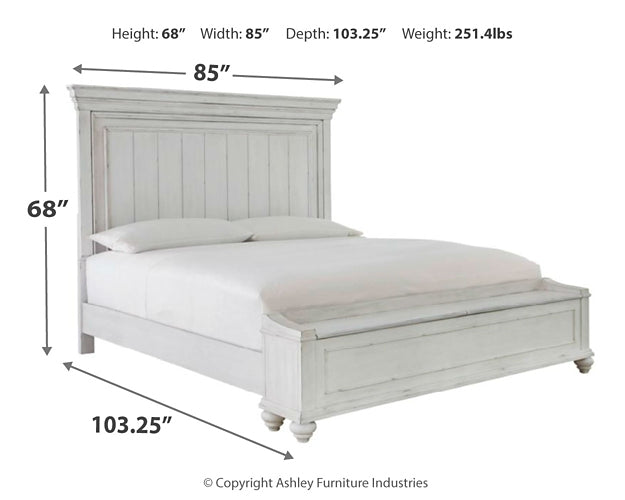 Kanwyn Queen Panel Bed with Storage with Dresser Factory Furniture Mattress & More - Online or In-Store at our Phillipsburg Location Serving Dayton, Eaton, and Greenville. Shop Now.