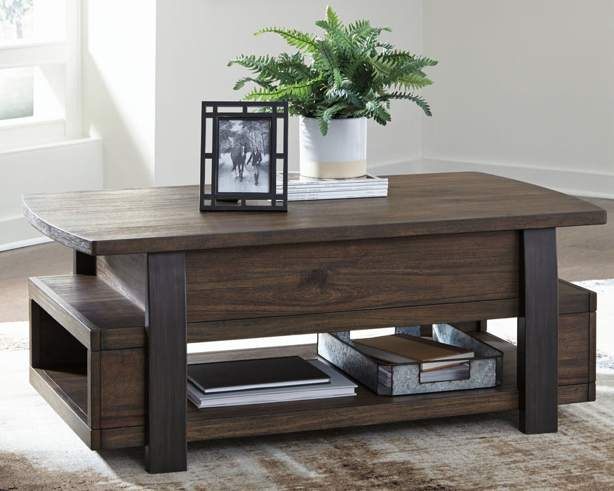 Vailbry Coffee Table with 1 End Table Factory Furniture Mattress & More - Online or In-Store at our Phillipsburg Location Serving Dayton, Eaton, and Greenville. Shop Now.
