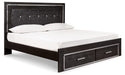 Kaydell King Panel Bed with Storage with Mirrored Dresser and 2 Nightstands Factory Furniture Mattress & More - Online or In-Store at our Phillipsburg Location Serving Dayton, Eaton, and Greenville. Shop Now.