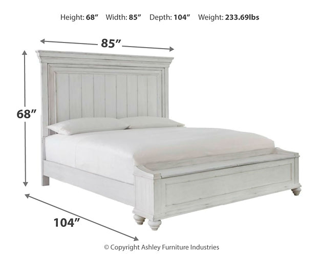 Kanwyn King Panel Bed with Storage with Dresser Factory Furniture Mattress & More - Online or In-Store at our Phillipsburg Location Serving Dayton, Eaton, and Greenville. Shop Now.