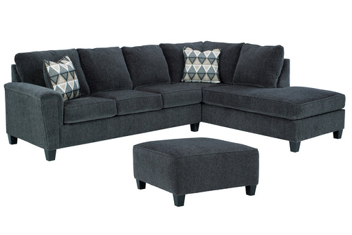 Abinger 2-Piece Sectional with Ottoman Factory Furniture Mattress & More - Online or In-Store at our Phillipsburg Location Serving Dayton, Eaton, and Greenville. Shop Now.