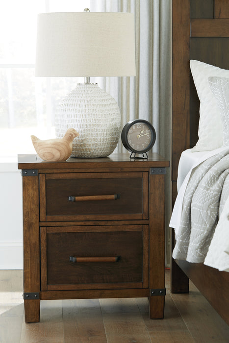 Wyattfield King Panel Bed with Mirrored Dresser, Chest and 2 Nightstands Factory Furniture Mattress & More - Online or In-Store at our Phillipsburg Location Serving Dayton, Eaton, and Greenville. Shop Now.