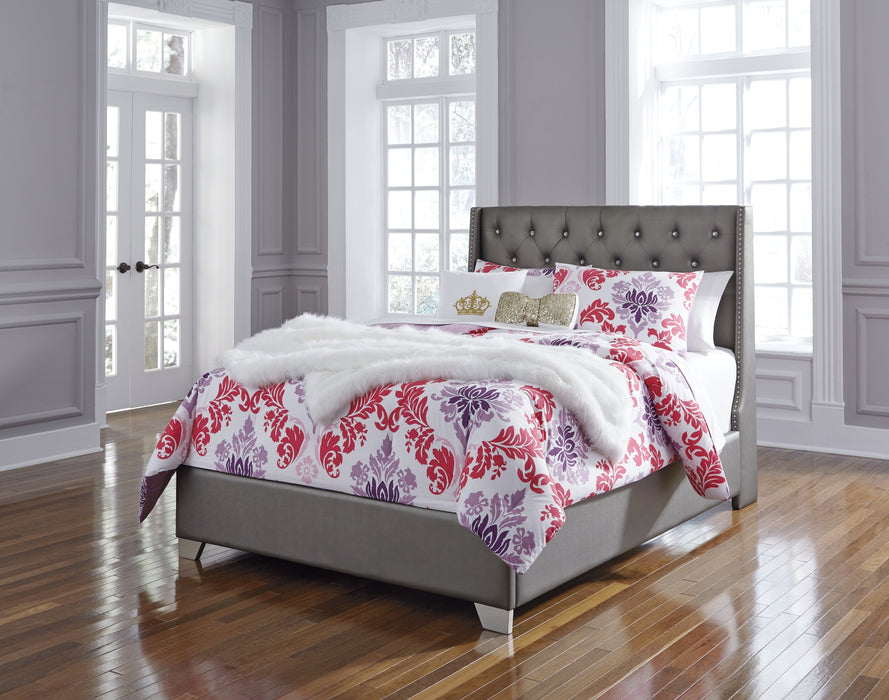 Coralayne Full Upholstered Bed with Dresser Factory Furniture Mattress & More - Online or In-Store at our Phillipsburg Location Serving Dayton, Eaton, and Greenville. Shop Now.
