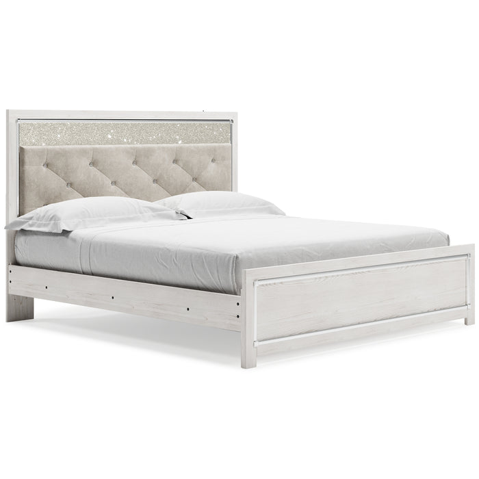 Altyra King Panel Bed with Mirrored Dresser and Chest Factory Furniture Mattress & More - Online or In-Store at our Phillipsburg Location Serving Dayton, Eaton, and Greenville. Shop Now.