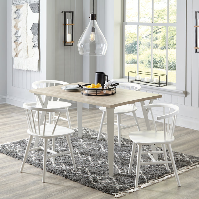 Grannen Dining Table and 4 Chairs Factory Furniture Mattress & More - Online or In-Store at our Phillipsburg Location Serving Dayton, Eaton, and Greenville. Shop Now.
