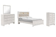 Altyra Queen Panel Bookcase Bed with Mirrored Dresser and Chest Factory Furniture Mattress & More - Online or In-Store at our Phillipsburg Location Serving Dayton, Eaton, and Greenville. Shop Now.