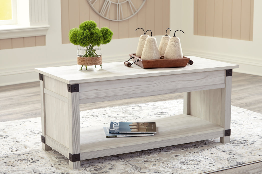 Bayflynn Coffee Table with 2 End Tables Factory Furniture Mattress & More - Online or In-Store at our Phillipsburg Location Serving Dayton, Eaton, and Greenville. Shop Now.