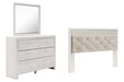 Altyra King Panel Headboard with Mirrored Dresser Factory Furniture Mattress & More - Online or In-Store at our Phillipsburg Location Serving Dayton, Eaton, and Greenville. Shop Now.