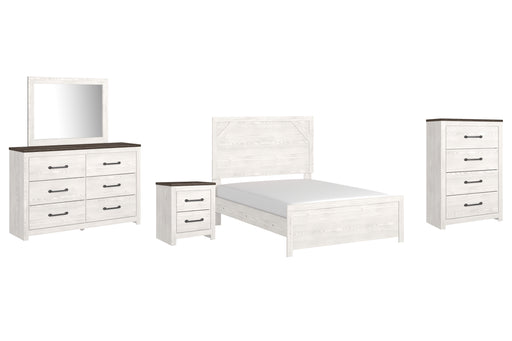 Gerridan Full Panel Bed with Mirrored Dresser, Chest and Nightstand Factory Furniture Mattress & More - Online or In-Store at our Phillipsburg Location Serving Dayton, Eaton, and Greenville. Shop Now.