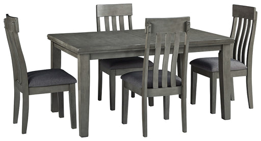 Hallanden Dining Table and 4 Chairs Factory Furniture Mattress & More - Online or In-Store at our Phillipsburg Location Serving Dayton, Eaton, and Greenville. Shop Now.