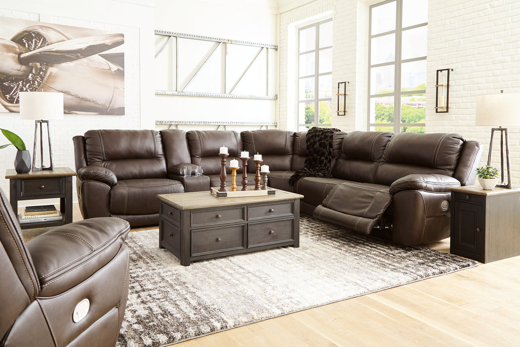 Dunleith 6-Piece Sectional with Recliner Factory Furniture Mattress & More - Online or In-Store at our Phillipsburg Location Serving Dayton, Eaton, and Greenville. Shop Now.