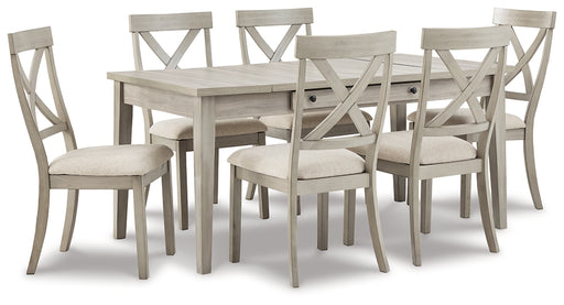 Parellen Dining Table and 6 Chairs Factory Furniture Mattress & More - Online or In-Store at our Phillipsburg Location Serving Dayton, Eaton, and Greenville. Shop Now.