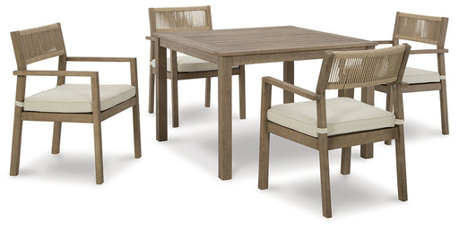 Aria Plains Outdoor Dining Table and 4 Chairs Factory Furniture Mattress & More - Online or In-Store at our Phillipsburg Location Serving Dayton, Eaton, and Greenville. Shop Now.
