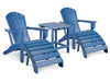Sundown Treasure 2 Outdoor Adirondack Chairs and Ottomans with Side Table Factory Furniture Mattress & More - Online or In-Store at our Phillipsburg Location Serving Dayton, Eaton, and Greenville. Shop Now.