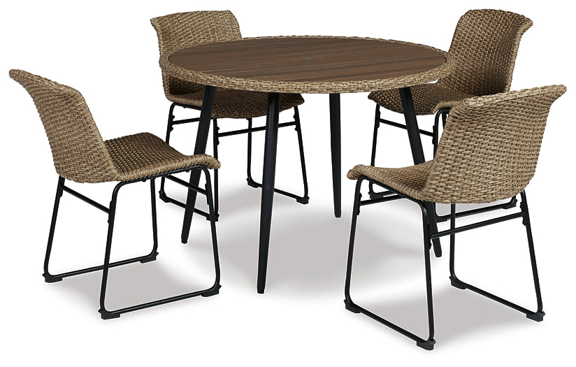 Amaris Outdoor Dining Table and 4 Chairs Factory Furniture Mattress & More - Online or In-Store at our Phillipsburg Location Serving Dayton, Eaton, and Greenville. Shop Now.