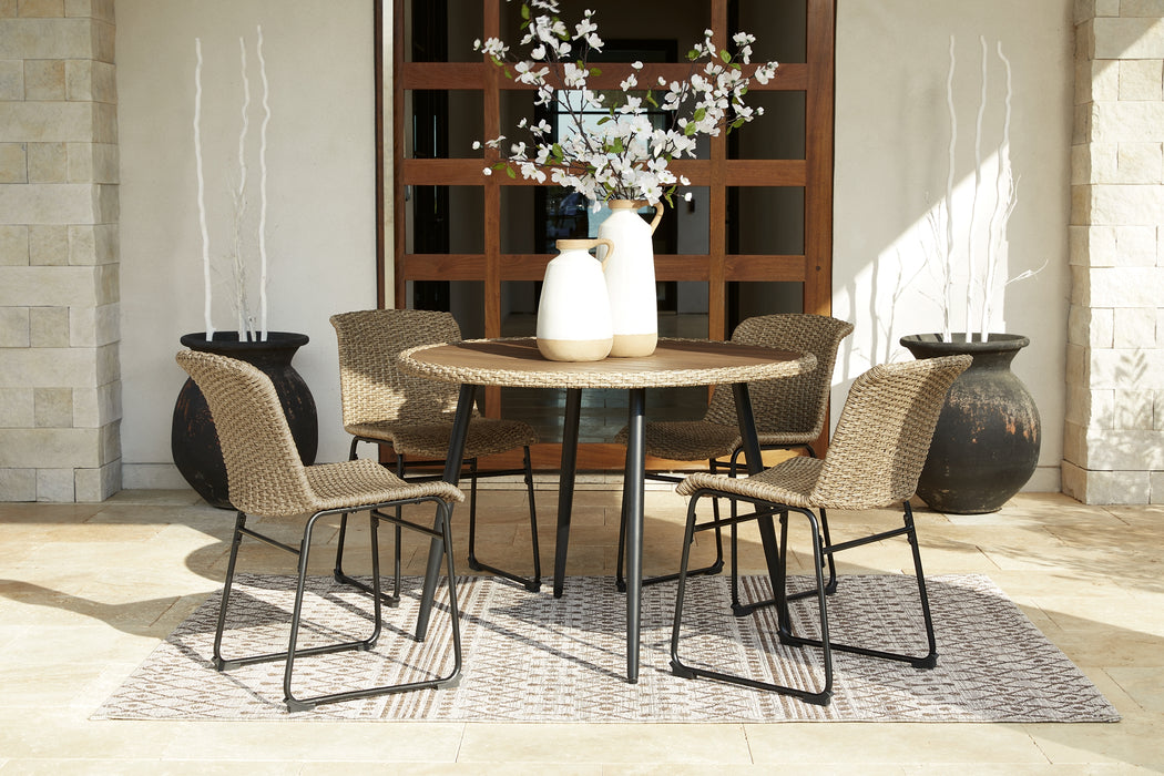 Amaris Outdoor Dining Table and 4 Chairs Factory Furniture Mattress & More - Online or In-Store at our Phillipsburg Location Serving Dayton, Eaton, and Greenville. Shop Now.