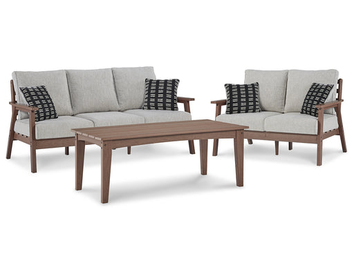 Emmeline Outdoor Sofa and Loveseat with Coffee Table Factory Furniture Mattress & More - Online or In-Store at our Phillipsburg Location Serving Dayton, Eaton, and Greenville. Shop Now.