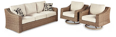 Beachcroft Outdoor Sofa with 2 Lounge Chairs Factory Furniture Mattress & More - Online or In-Store at our Phillipsburg Location Serving Dayton, Eaton, and Greenville. Shop Now.