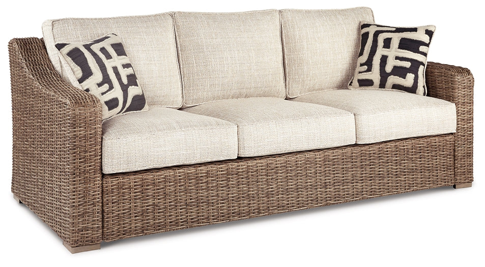Beachcroft Outdoor Sofa with 2 Lounge Chairs Factory Furniture Mattress & More - Online or In-Store at our Phillipsburg Location Serving Dayton, Eaton, and Greenville. Shop Now.