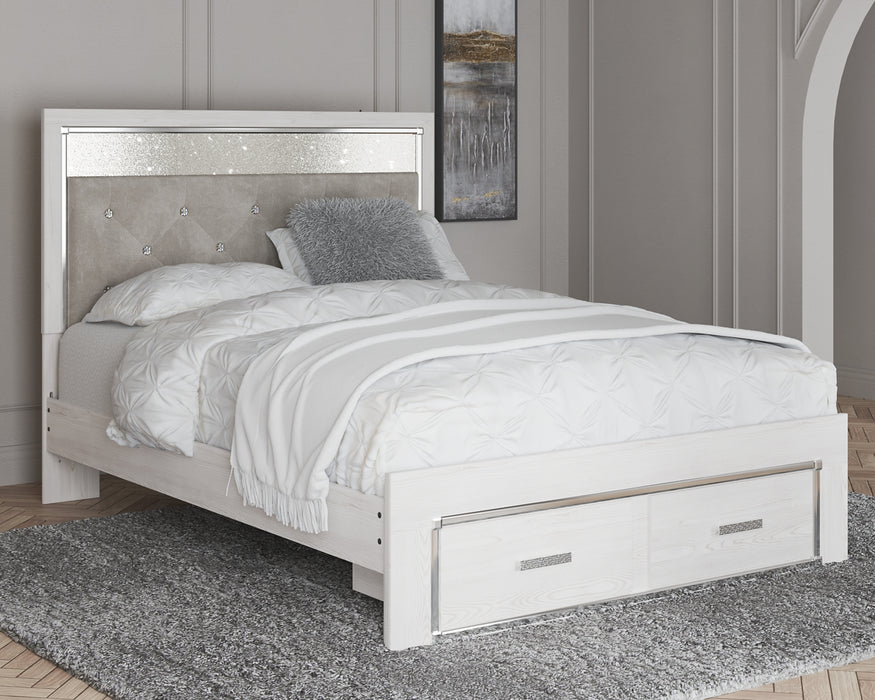 Altyra Queen Upholstered Storage Bed with Mirrored Dresser and Nightstand Factory Furniture Mattress & More - Online or In-Store at our Phillipsburg Location Serving Dayton, Eaton, and Greenville. Shop Now.