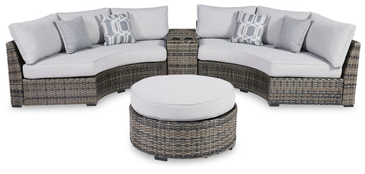 Harbor Court 3-Piece Outdoor Sectional with Ottoman Factory Furniture Mattress & More - Online or In-Store at our Phillipsburg Location Serving Dayton, Eaton, and Greenville. Shop Now.