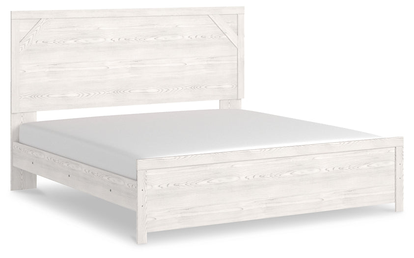 Gerridan King Panel Bed with Mirrored Dresser and Nightstand Factory Furniture Mattress & More - Online or In-Store at our Phillipsburg Location Serving Dayton, Eaton, and Greenville. Shop Now.