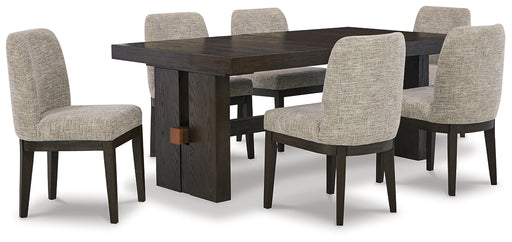 Burkhaus Dining Table and 6 Chairs Factory Furniture Mattress & More - Online or In-Store at our Phillipsburg Location Serving Dayton, Eaton, and Greenville. Shop Now.