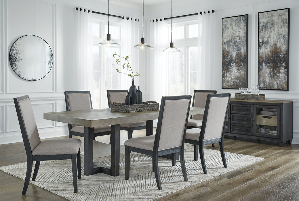 Foyland Dining Table and 6 Chairs Factory Furniture Mattress & More - Online or In-Store at our Phillipsburg Location Serving Dayton, Eaton, and Greenville. Shop Now.