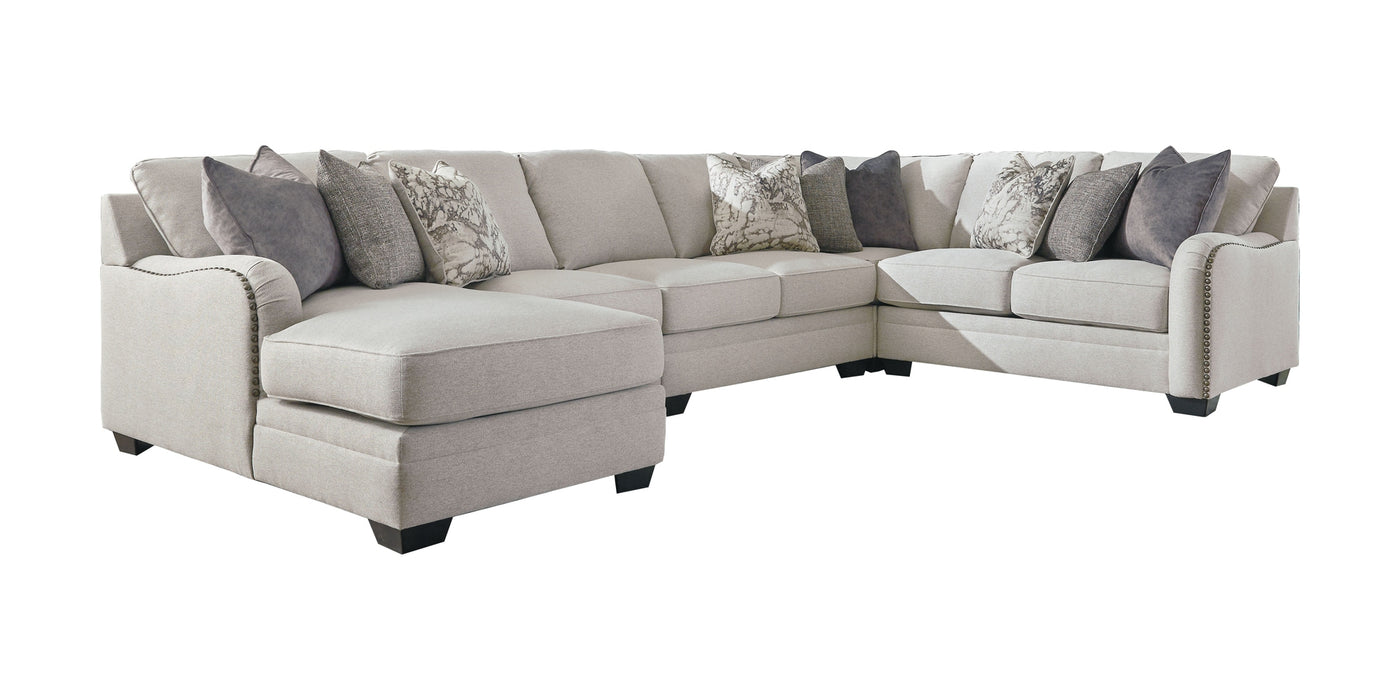 Dellara 5-Piece Sectional with Chaise Factory Furniture Mattress & More - Online or In-Store at our Phillipsburg Location Serving Dayton, Eaton, and Greenville. Shop Now.