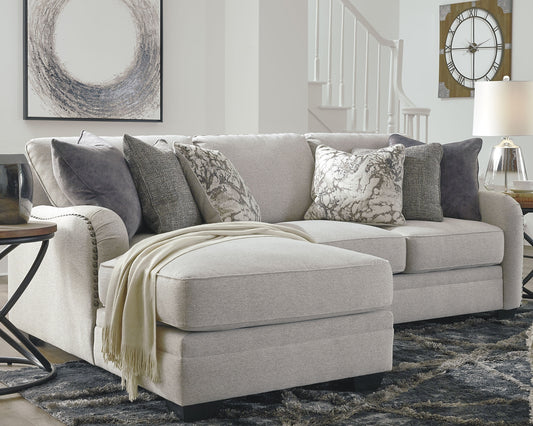 Dellara 2-Piece Sectional with Chaise Factory Furniture Mattress & More - Online or In-Store at our Phillipsburg Location Serving Dayton, Eaton, and Greenville. Shop Now.