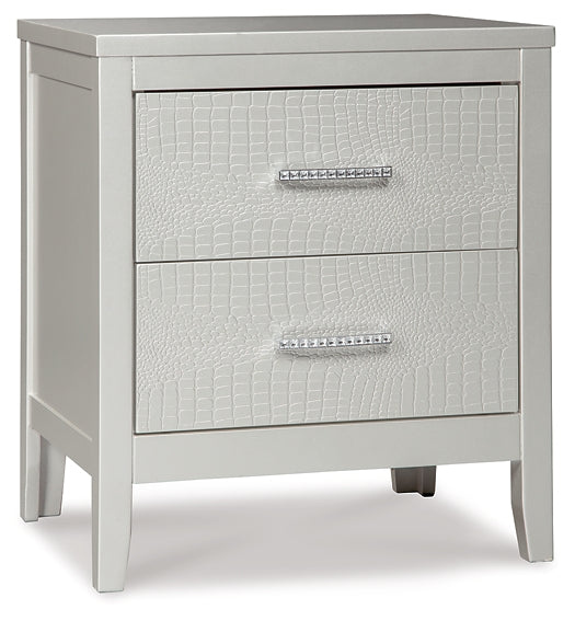 Olivet Two Drawer Night Stand Factory Furniture Mattress & More - Online or In-Store at our Phillipsburg Location Serving Dayton, Eaton, and Greenville. Shop Now.