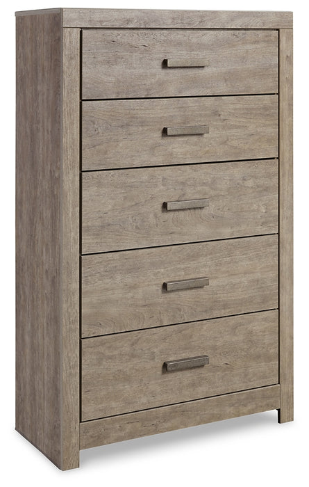 Culverbach Five Drawer Chest Factory Furniture Mattress & More - Online or In-Store at our Phillipsburg Location Serving Dayton, Eaton, and Greenville. Shop Now.