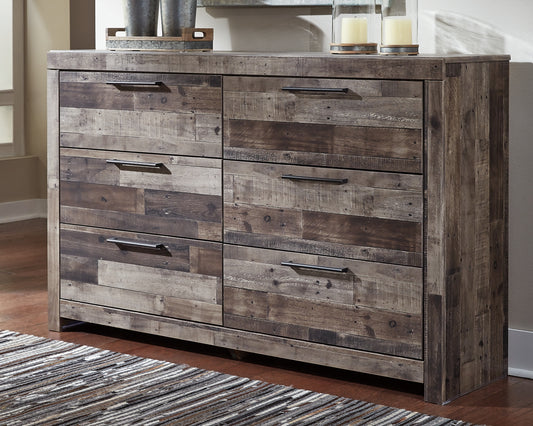 Derekson Six Drawer Dresser Factory Furniture Mattress & More - Online or In-Store at our Phillipsburg Location Serving Dayton, Eaton, and Greenville. Shop Now.