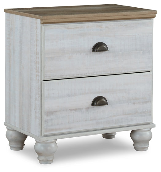 Haven Bay Two Drawer Night Stand Factory Furniture Mattress & More - Online or In-Store at our Phillipsburg Location Serving Dayton, Eaton, and Greenville. Shop Now.