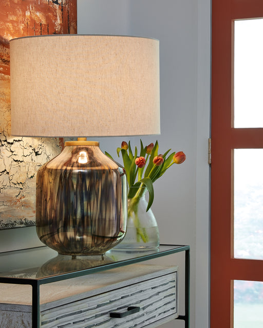 Jadstow Glass Table Lamp (1/CN) Factory Furniture Mattress & More - Online or In-Store at our Phillipsburg Location Serving Dayton, Eaton, and Greenville. Shop Now.