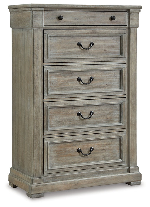 Moreshire Five Drawer Chest Factory Furniture Mattress & More - Online or In-Store at our Phillipsburg Location Serving Dayton, Eaton, and Greenville. Shop Now.
