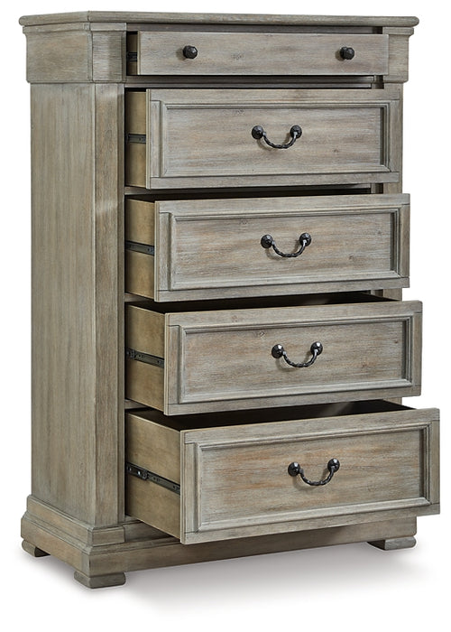 Moreshire Five Drawer Chest Factory Furniture Mattress & More - Online or In-Store at our Phillipsburg Location Serving Dayton, Eaton, and Greenville. Shop Now.