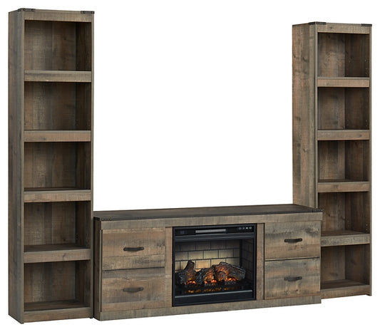 Trinell 3-Piece Entertainment Center with Electric Fireplace Factory Furniture Mattress & More - Online or In-Store at our Phillipsburg Location Serving Dayton, Eaton, and Greenville. Shop Now.
