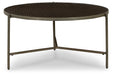 Doraley Round Cocktail Table Factory Furniture Mattress & More - Online or In-Store at our Phillipsburg Location Serving Dayton, Eaton, and Greenville. Shop Now.