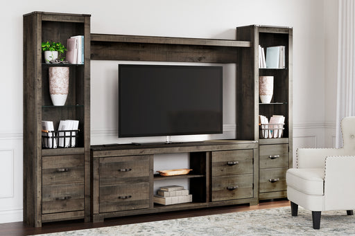 Trinell 4-Piece Entertainment Center Factory Furniture Mattress & More - Online or In-Store at our Phillipsburg Location Serving Dayton, Eaton, and Greenville. Shop Now.