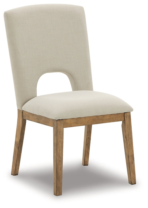 Dakmore Dining UPH Side Chair (2/CN) Factory Furniture Mattress & More - Online or In-Store at our Phillipsburg Location Serving Dayton, Eaton, and Greenville. Shop Now.