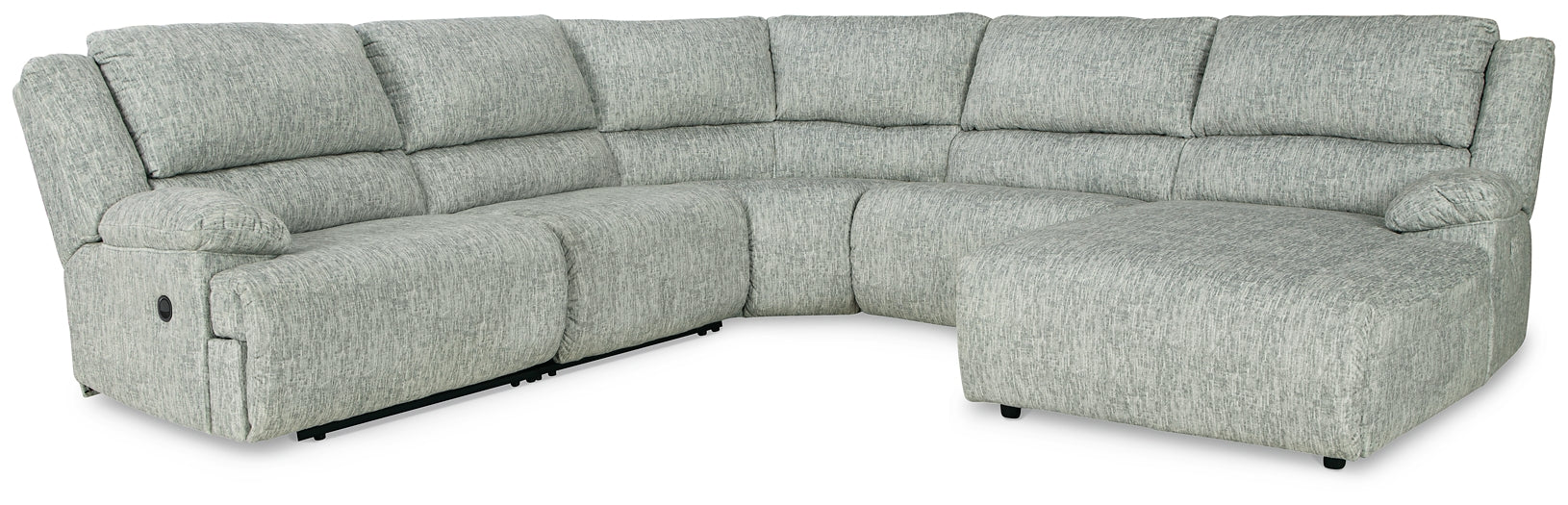 McClelland 5-Piece Reclining Sectional with Chaise Factory Furniture Mattress & More - Online or In-Store at our Phillipsburg Location Serving Dayton, Eaton, and Greenville. Shop Now.