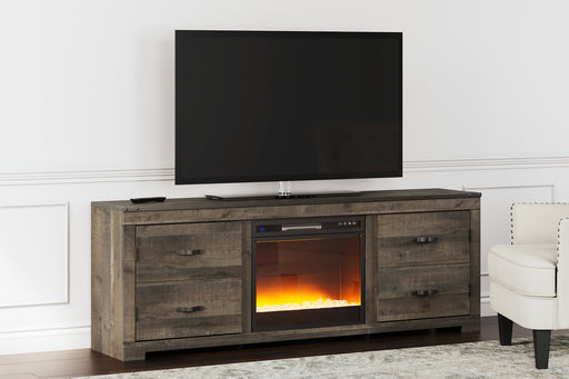 Trinell TV Stand with Electric Fireplace Factory Furniture Mattress & More - Online or In-Store at our Phillipsburg Location Serving Dayton, Eaton, and Greenville. Shop Now.