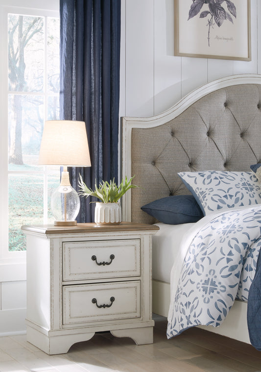 Brollyn Two Drawer Night Stand Factory Furniture Mattress & More - Online or In-Store at our Phillipsburg Location Serving Dayton, Eaton, and Greenville. Shop Now.