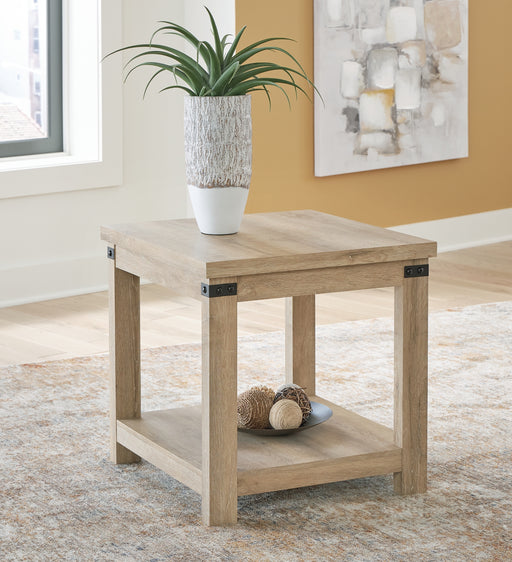 Calaboro Square End Table Factory Furniture Mattress & More - Online or In-Store at our Phillipsburg Location Serving Dayton, Eaton, and Greenville. Shop Now.