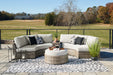 Calworth 4-Piece Outdoor Sectional Factory Furniture Mattress & More - Online or In-Store at our Phillipsburg Location Serving Dayton, Eaton, and Greenville. Shop Now.