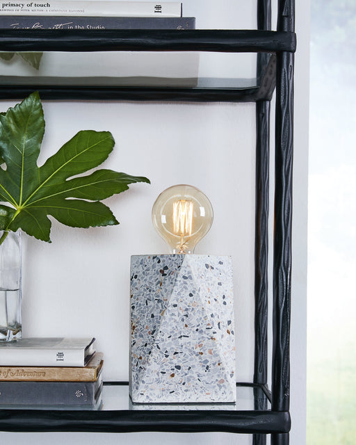 Maywick Concrete Table Lamp (1/CN) Factory Furniture Mattress & More - Online or In-Store at our Phillipsburg Location Serving Dayton, Eaton, and Greenville. Shop Now.